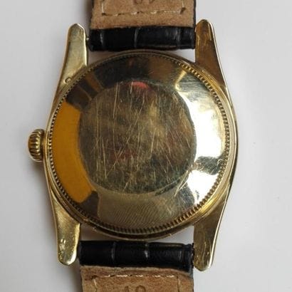 ROLEX OYSTER PERPETUAL. MONTRE en or 14K...