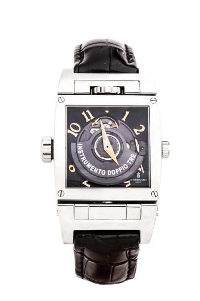 DE GRISOGONO - INSTRUMENTO DOPPIO TRE. MONTRE...