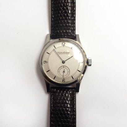 JAEGER LECOULTRE. MONTRE en acier, mécanique,...