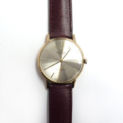 BREITLING. MONTRE d'homme, extra plate, en...