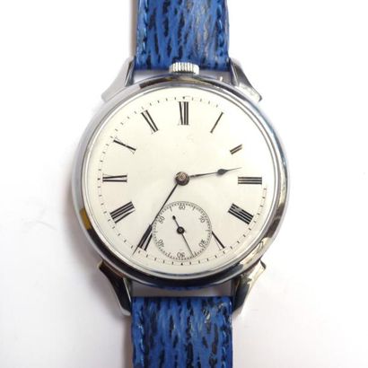 MONTRE DE POCHE montée en montre bracelet....