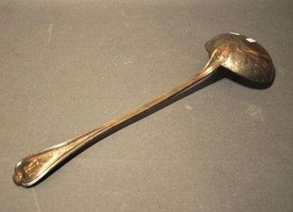 Louche en argent 925°/°°. Poids: 243g