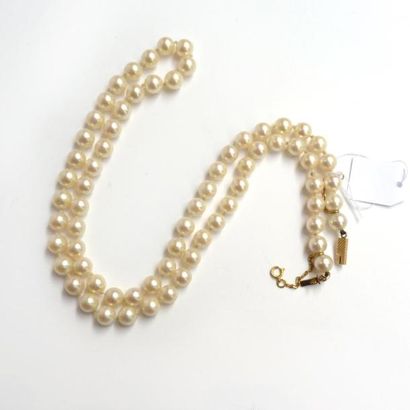 COLLIER de perles de culture choker de 6...