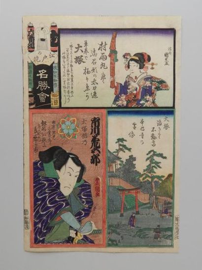 Kunisada, harimate, estampes à découper....