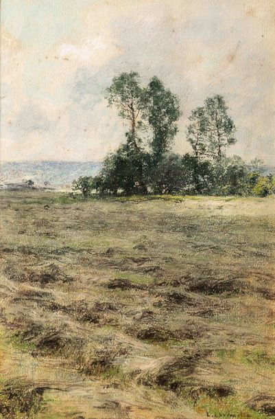 Léon LHERMITTE (1844-1925)
Paysage

Pastel,...