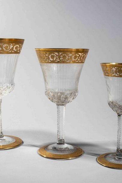 Service de verres en cristal de St Louis...