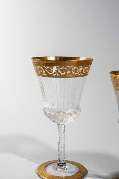 Service de verres en cristal de St Louis...