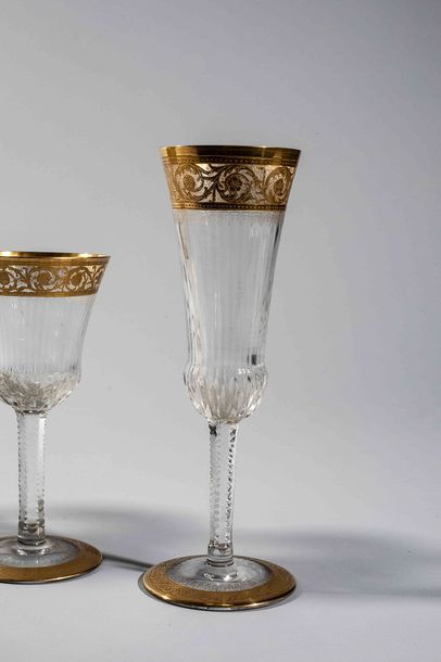 Service de verres en cristal de St Louis...