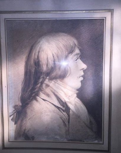 Antoine BERJON (1754-1843)
Portrait de jeune...