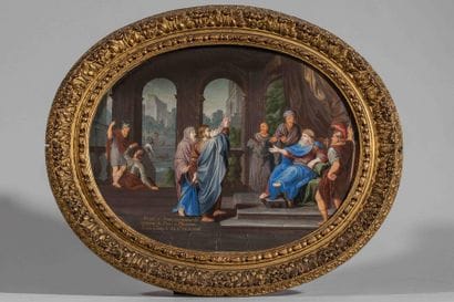 École française, vers 1700
Moïse et Aaron...