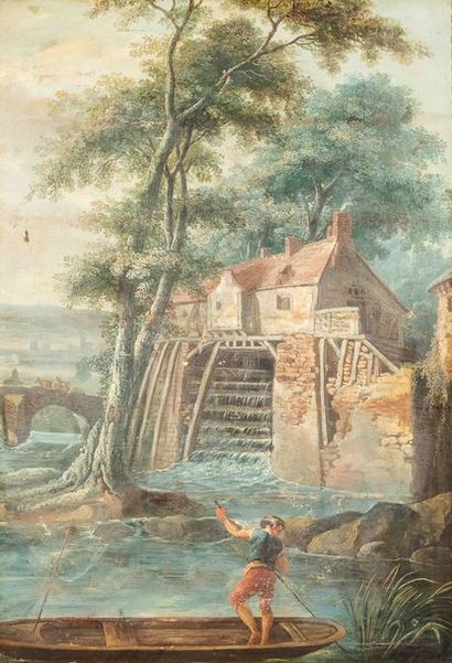 Ecole française du XVIIIe, entourage de Jacques...