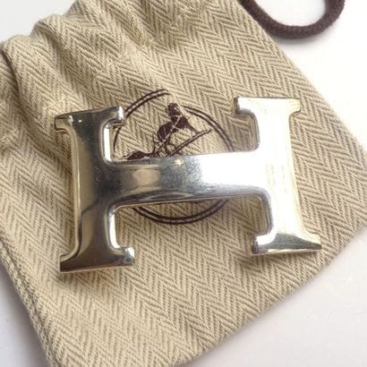 HERMES. Boucle de ceinture 