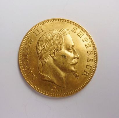 PIECE de 100F or Napoléon III