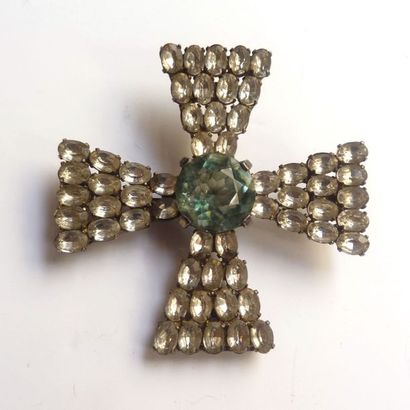 ENSEMBLE en argent et vermeil (925/°°) composé...