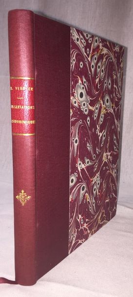Ernest VERDIER.

Dissertations gastronomiques,...