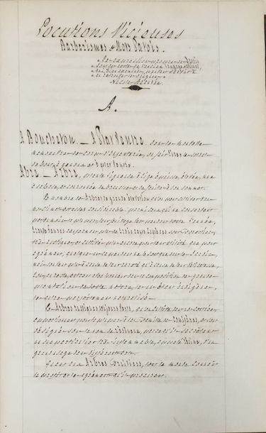 [MANUSCRIT]. Pierre-François BROUARD (1803-1888)

Manuscrit...