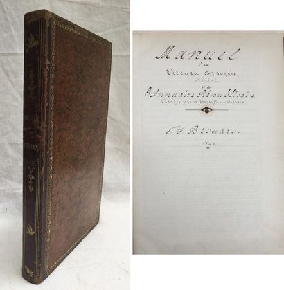 [MANUSCRIT]. Pierre-François BROUARD (1803-1888)

Manuscrit...
