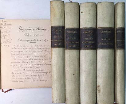 [MANUSCRIT] Seigneurie de Chauvry.
Manuscrit...