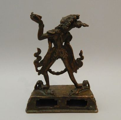 Daikini en bronze. Népal, fin du XIXe siècle....