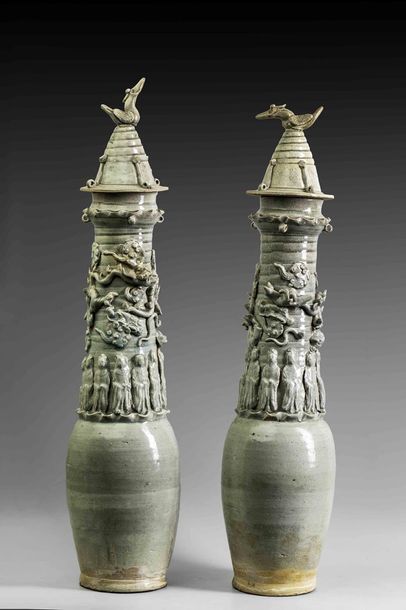 Paire de vases 