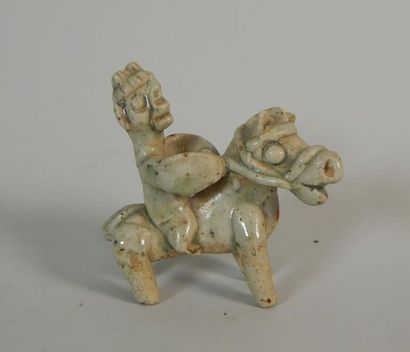 Cavalier en porcelaine 
