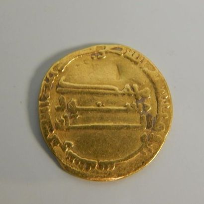 Dinar en or, Abbasside 160 de l’hégire. Souverain :...