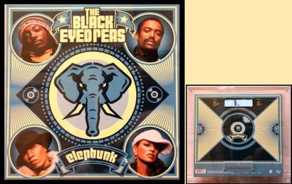 THE BLACK EYED PEAS, Elephunk - 2 LP 33 tours...