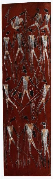 ATTRIBUE A NGANJMIRRA ROBIN, ca 1951-1991

VIEILLES...