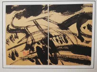 TANG Haiwen (1927- 1991), artiste chinois...
