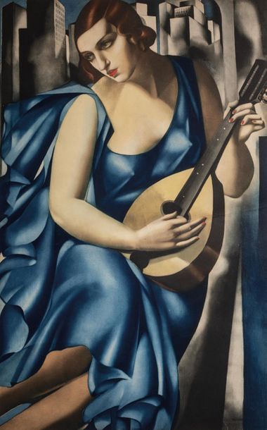 D'après Tamara de LEMPICKA

jeune femme à...