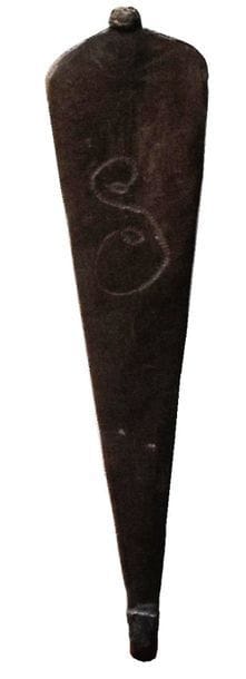 PROPULSEUR DE LANCE (WOOMERA) ET PLAQUE A...