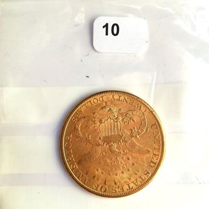 UNE PIECE de 20 $ or, 1900