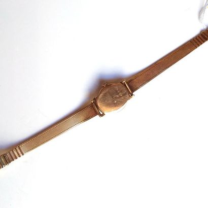 ZENITH. MONTRE DE DAME ronde, cadran et bracelet...