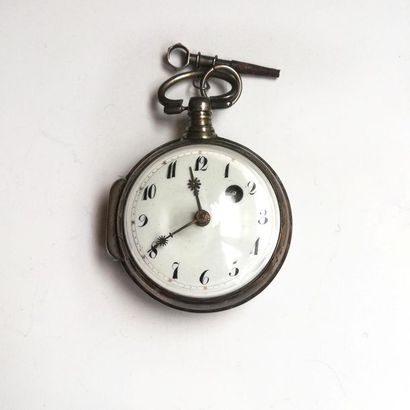 277 TER. MONTRE DE GOUSSET à coq en argent...