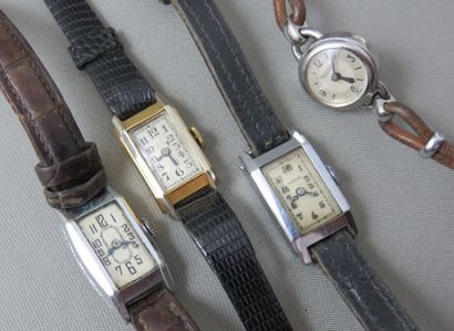 DARNE. LOT de 3 Montres Bracelet de Dame...