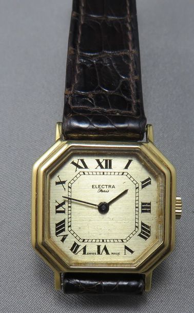 ELECTRA, PARIS. MONTRE BRACELET de Dame en...