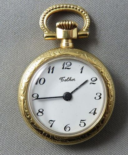 TELHOR. MONTRE DE COL en or 18k (750/°°)...