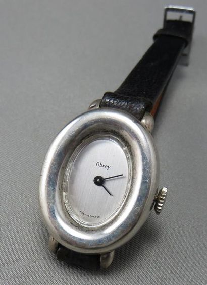 OBREY. MONTRE BRACELET de Dame en argent...