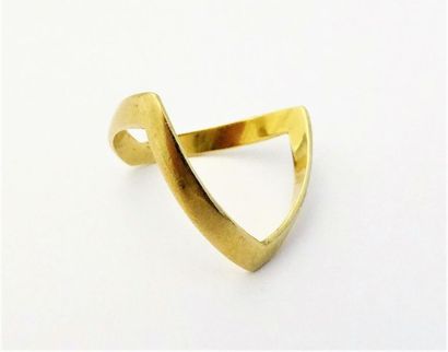 BAGUE esclave en or 18K (750/°°), TDD 55....