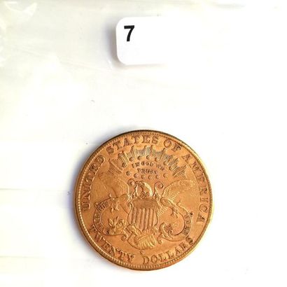 UNE PIECE de 20 $ or, 1904