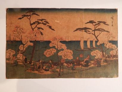 Hiroshige. Toto Meisho, Gotenyama Yûkyô,...