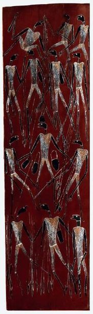 ATTRIBUE A NGANJMIRRA ROBIN, CIRCA 1951-1991

VIEILLES...