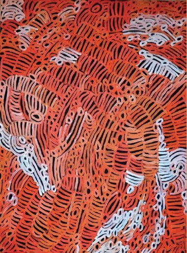 CHARMAINE PWERLE (ANMATYERRE), NEE EN 1975

PEINTURES...