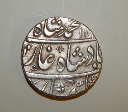 Monnaie en argent Moghole de Muhammad - Shah...