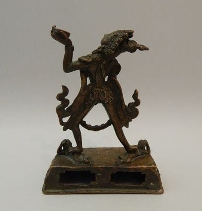 Daikini en bronze. Népal, fin du XIXe siècle....