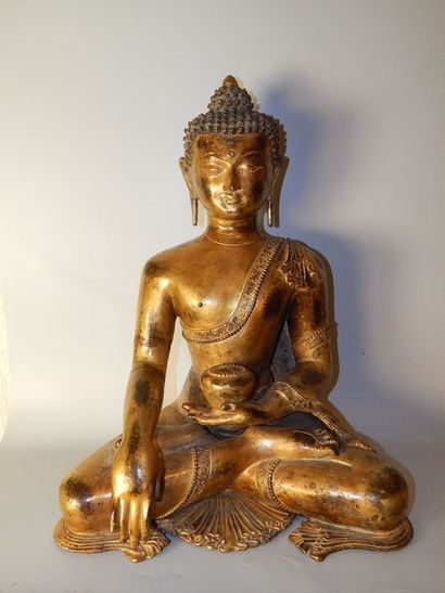 Statuette de Bouddha de la médecine « Sangye...