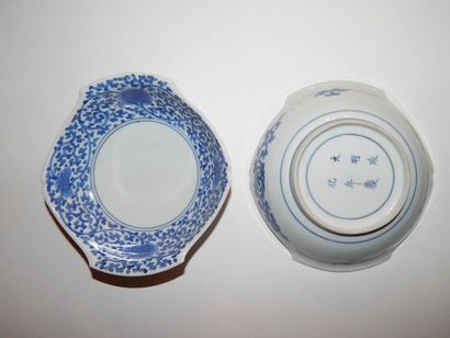 239 BIS. Ensemble de six coupelles hexagonales...