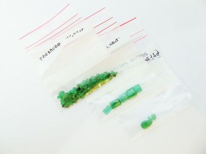 1 lot de 1 lot de 6 EMERAUDES rectangles...