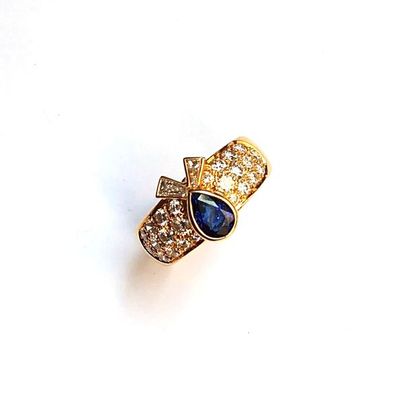 VAN CLEEF & ARPELS - BAGUE en or jaune 18k...