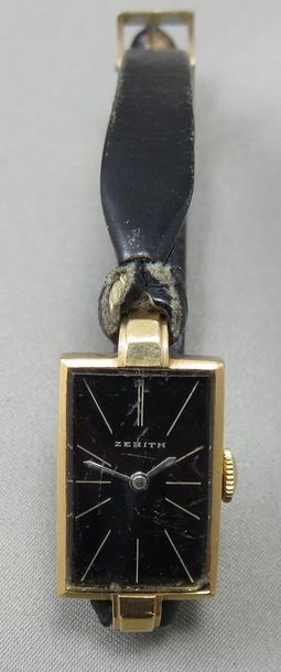 ZENITH - Montre Bracelet de Dame en or 18k...